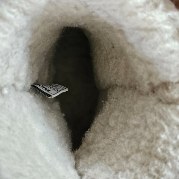 Bearpaw Eva Youth Winter Snow Boots Girls 3 Brown Suede Pull On Round Toe Sherpa - Picture 9 of 11